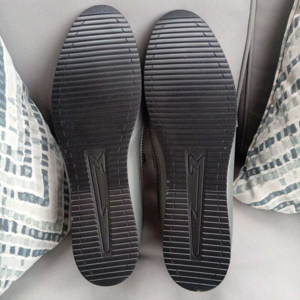 Nielsen and Christiansen grey/black leather sneakers sz 43 sz 9.5-10 - Picture 6 of 13